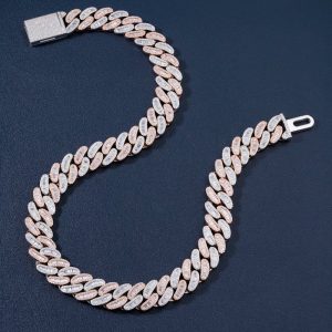 Pulsera Hombre Cuero y Oro