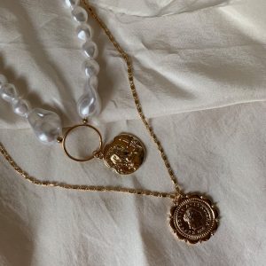 Collar Largo Perlas Barrocas