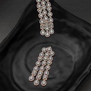 Aretes Largos Cascada Esmeraldas